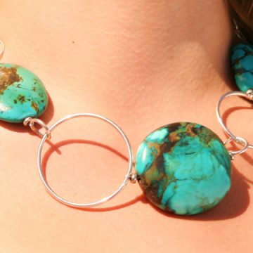 Tibetan Turquoise Detail Necklace